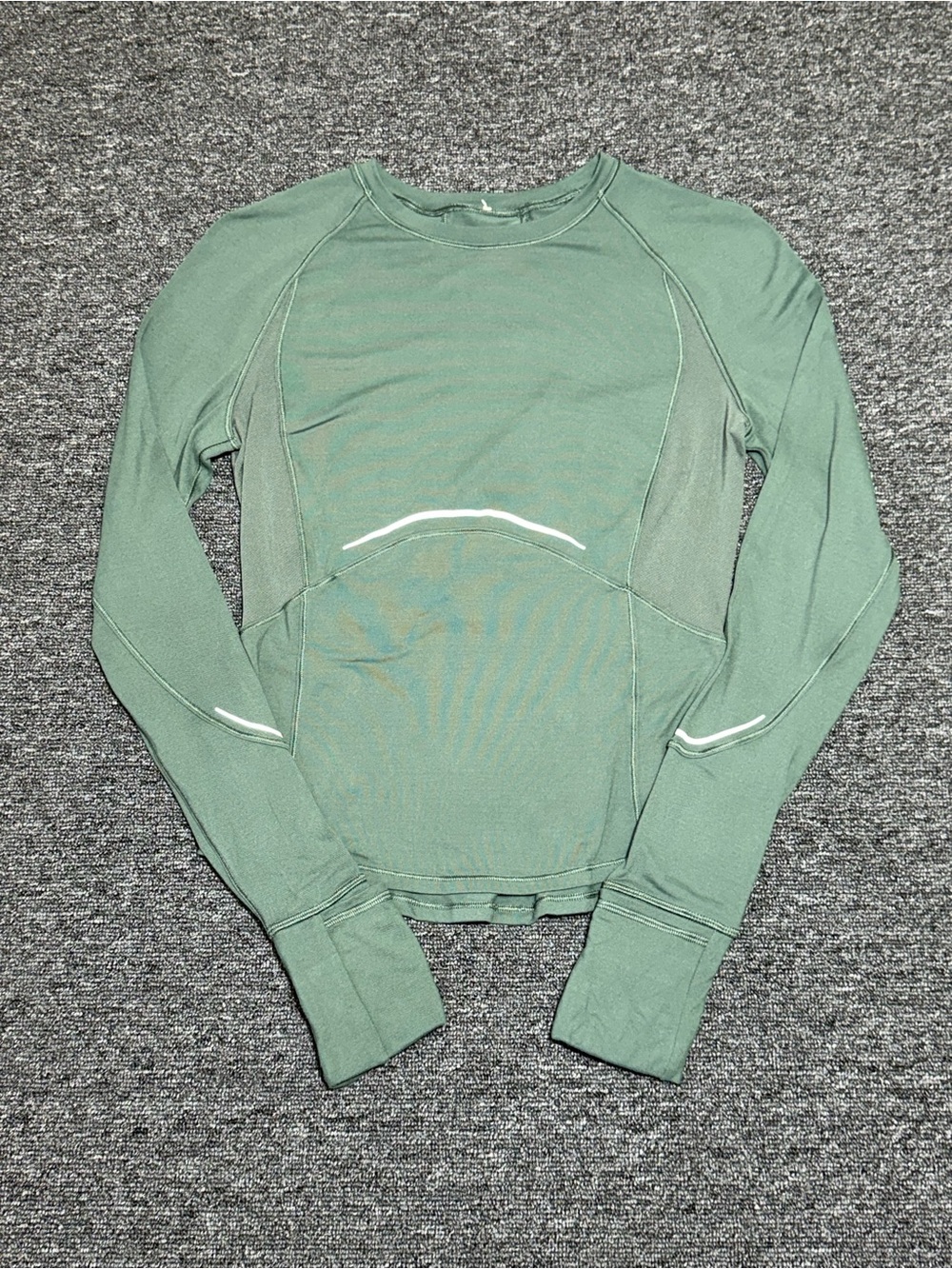 Lululemon Rulu Reflective Running Long Sleeve Top